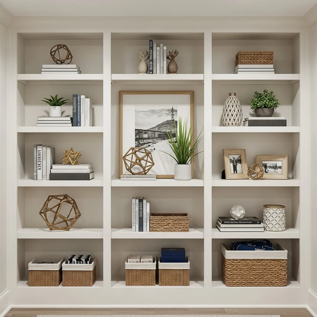 Install Open Shelving for Décor and Storage