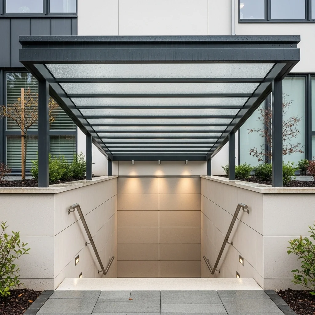  Install a Canopy or Awning for Weather Protection