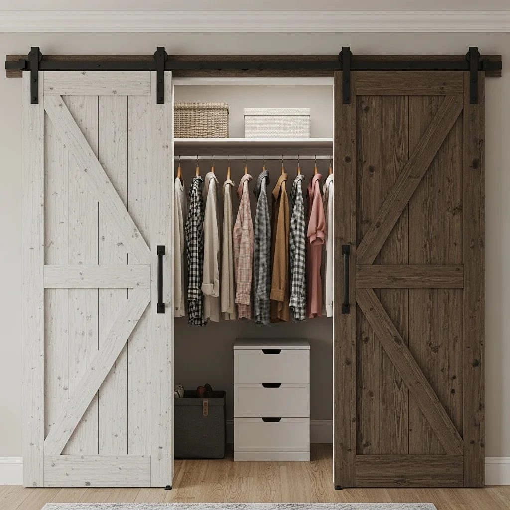 Install a Closet With Sliding Barn Doors
