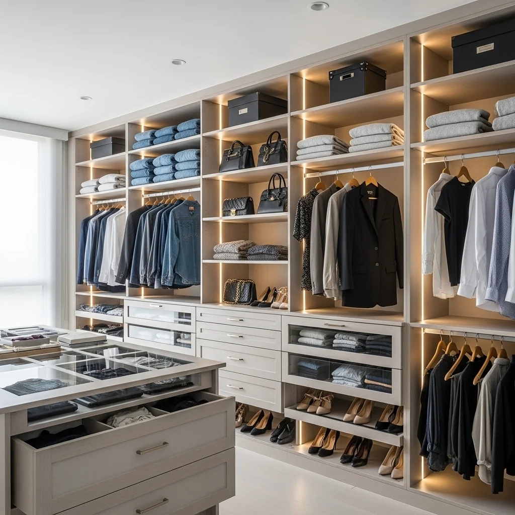  Install a Custom Closet System