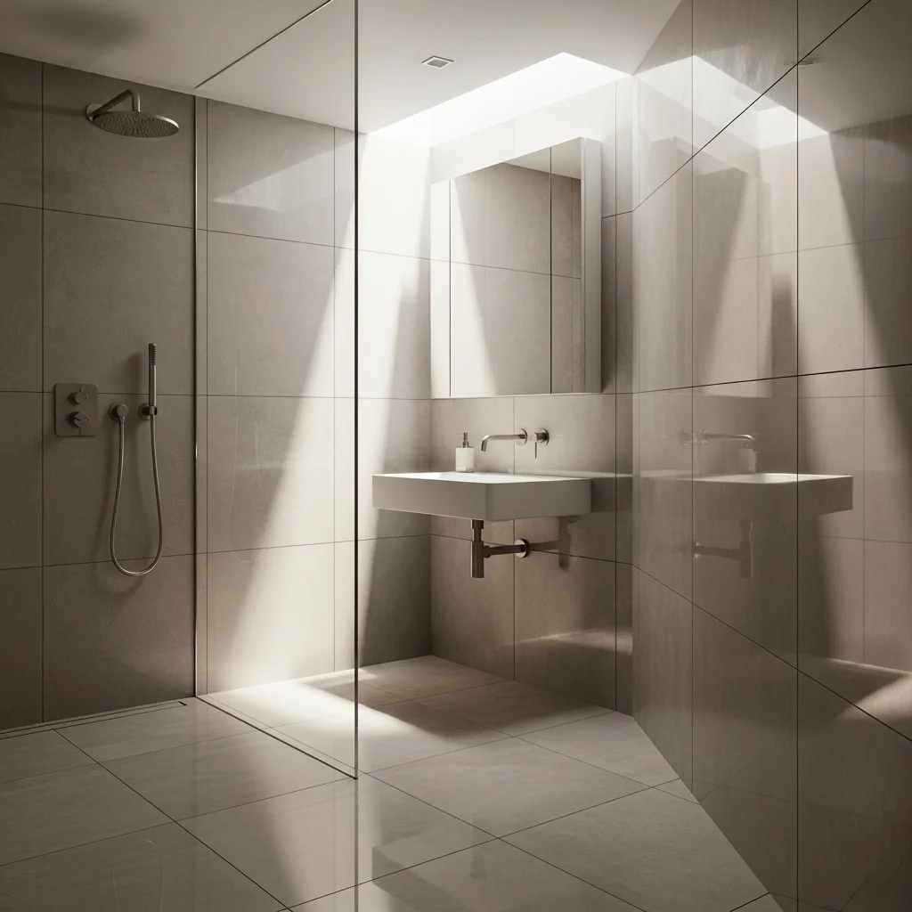  Install a Glass Half Wall for Airy Separation