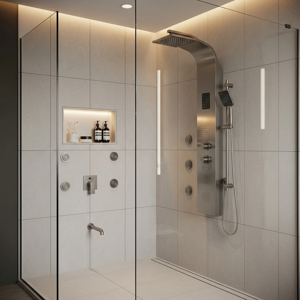  Install a Multi-Function Shower System