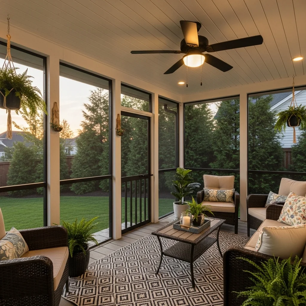 Install a Screened-In Patio