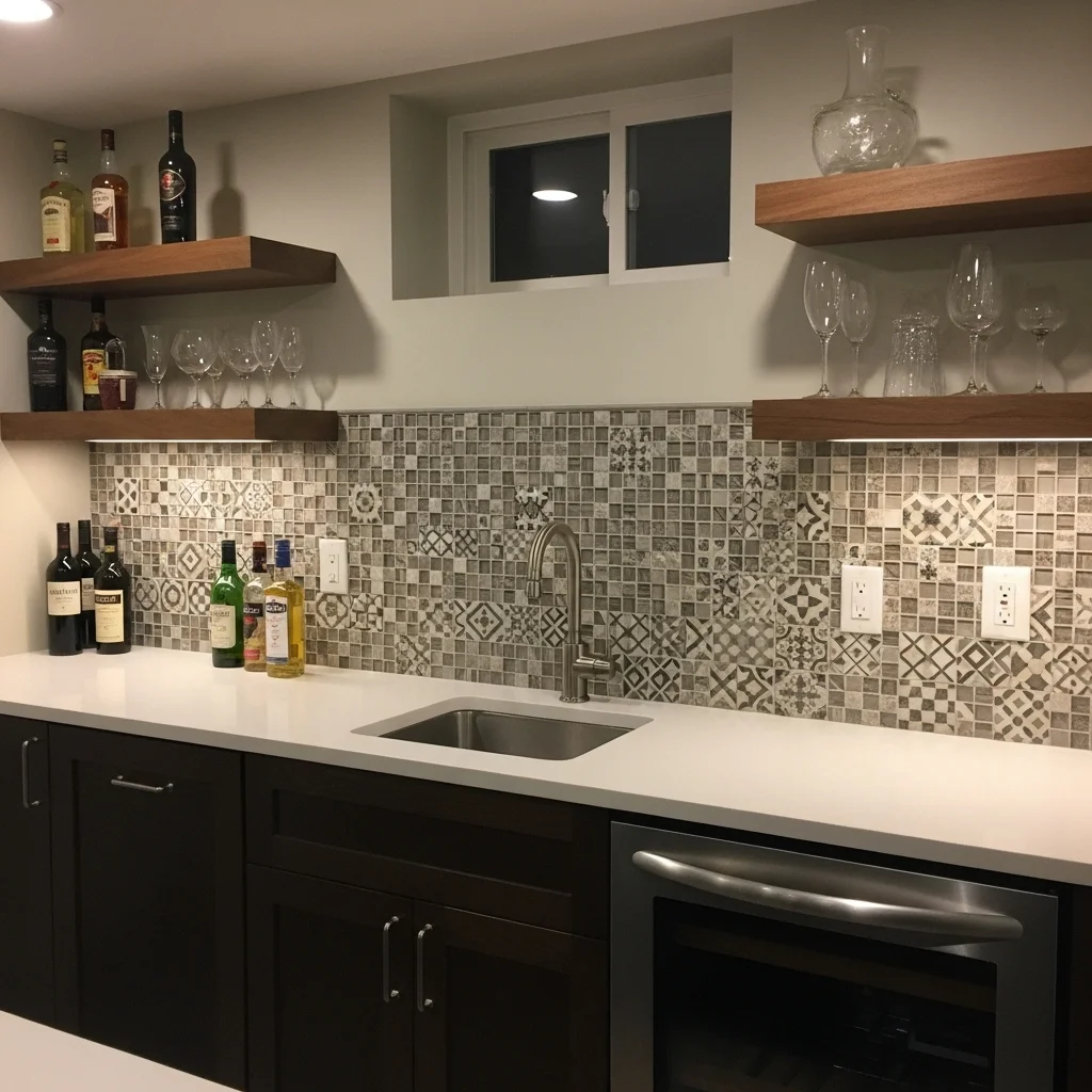 Install a Tiled Backsplash