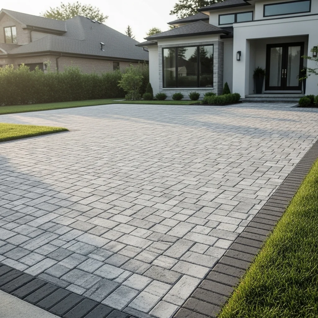  Interlocking Concrete Pavers
