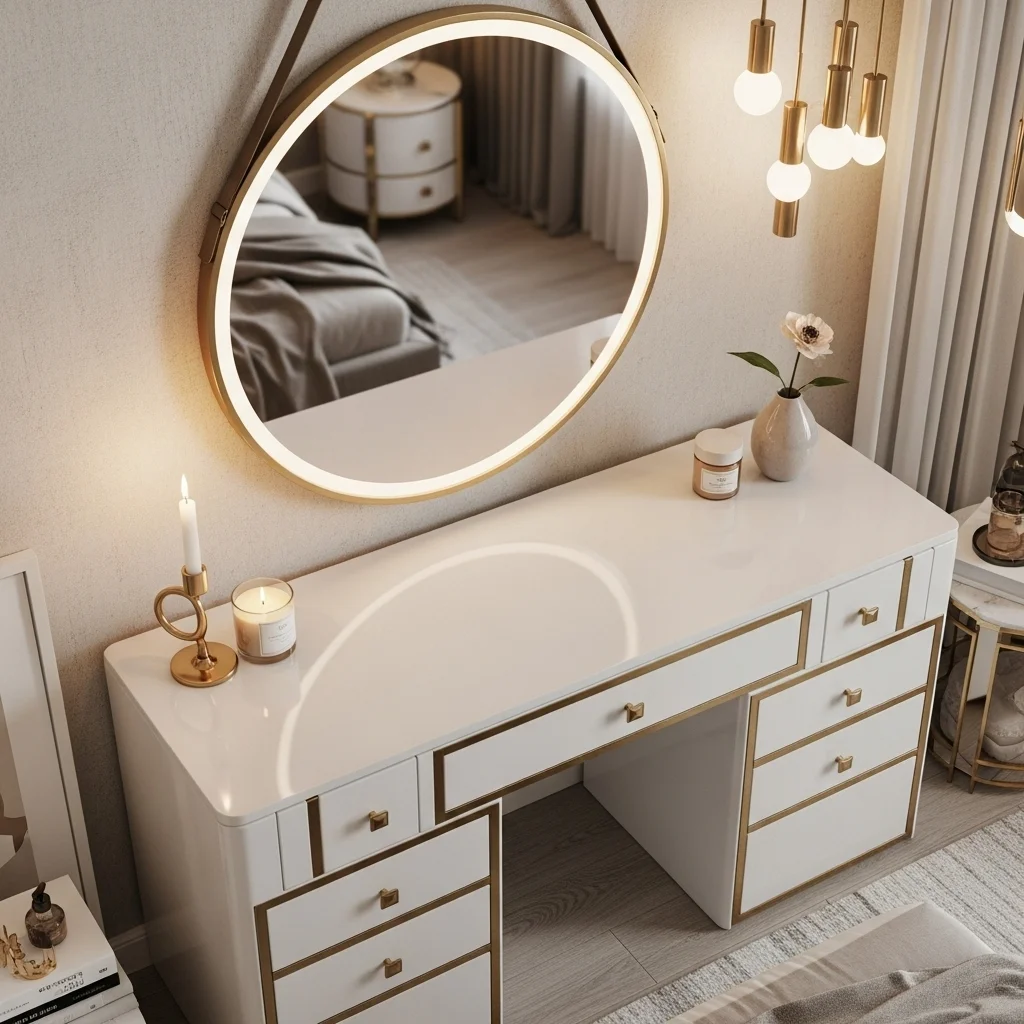 Introduce Gold or Brass Accents