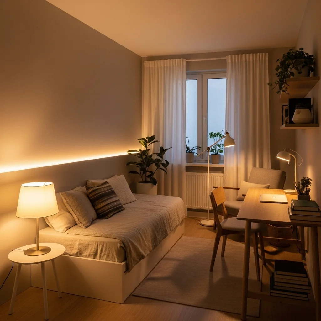  Introduce Warm, Ambient Lighting