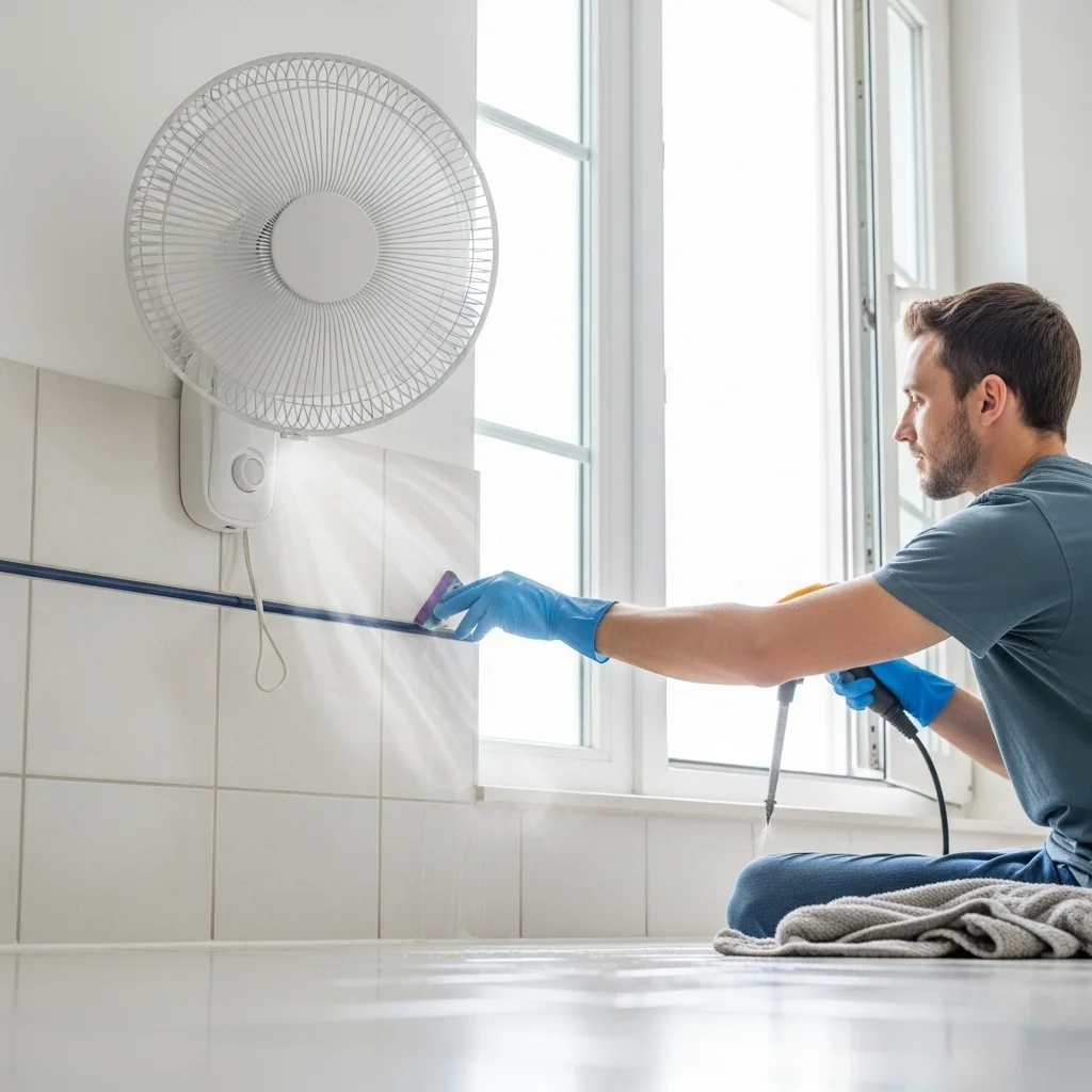 Keep Air Circulating During and After Cleaning