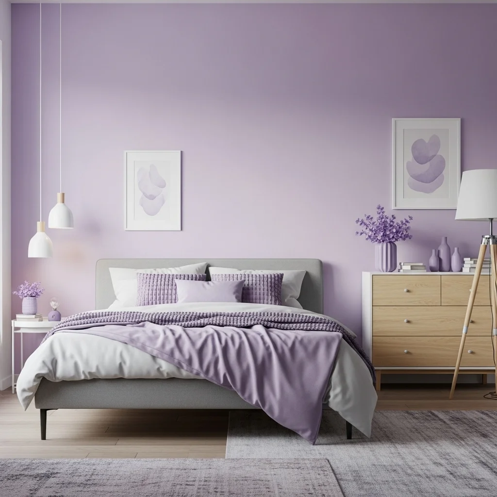 Lavender and Gray Color Palette