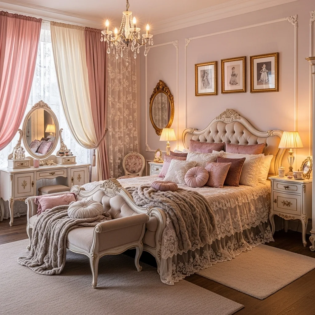  Layer Luxurious Fabrics and Textures