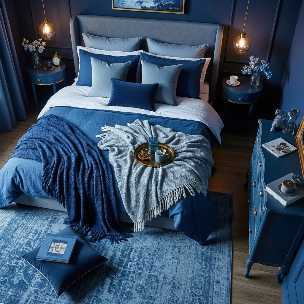 Layer Shades of Blue