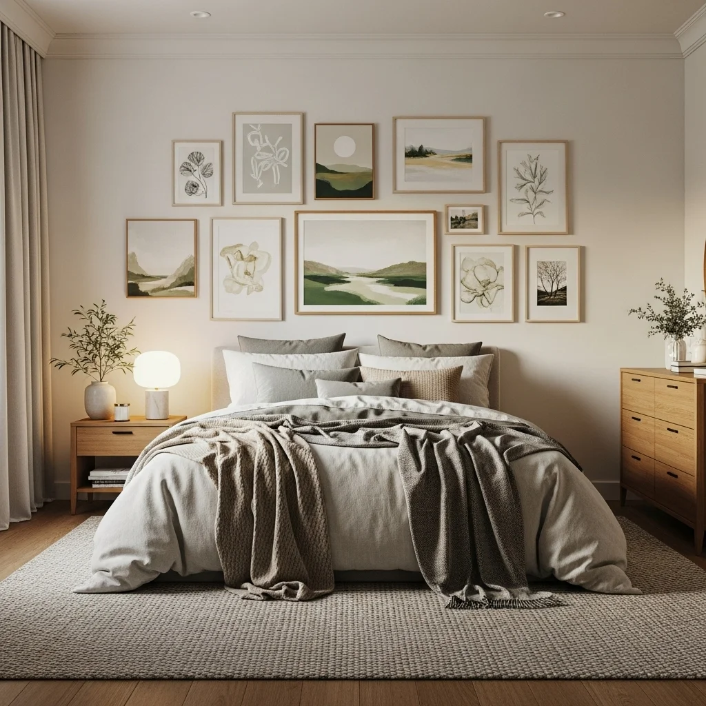 . Layered Wall Art or Gallery Wall