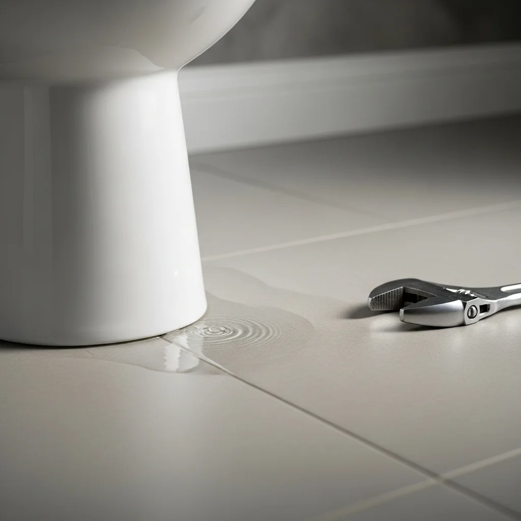  Leaky Wax Ring Around the Toilet