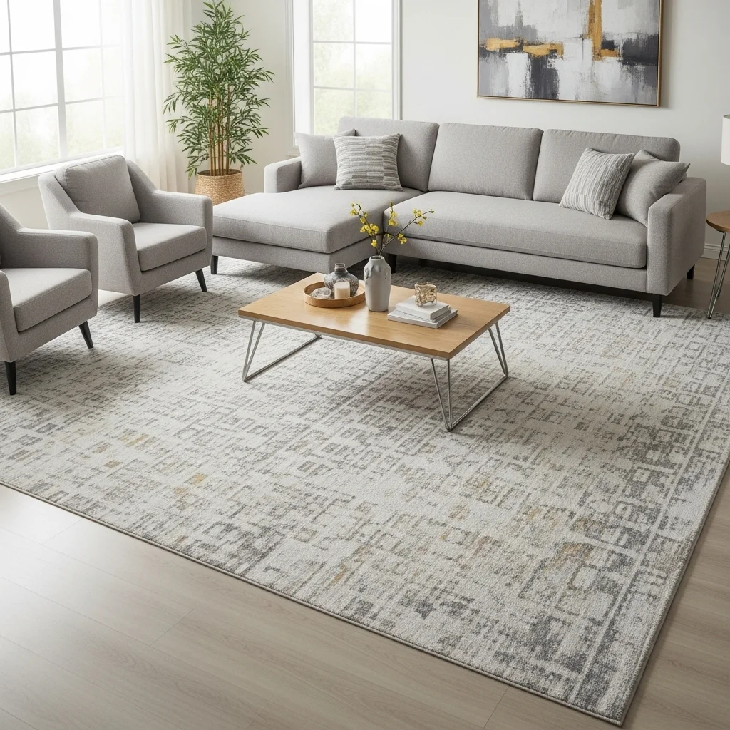  Living Room Rug Size & Placement
