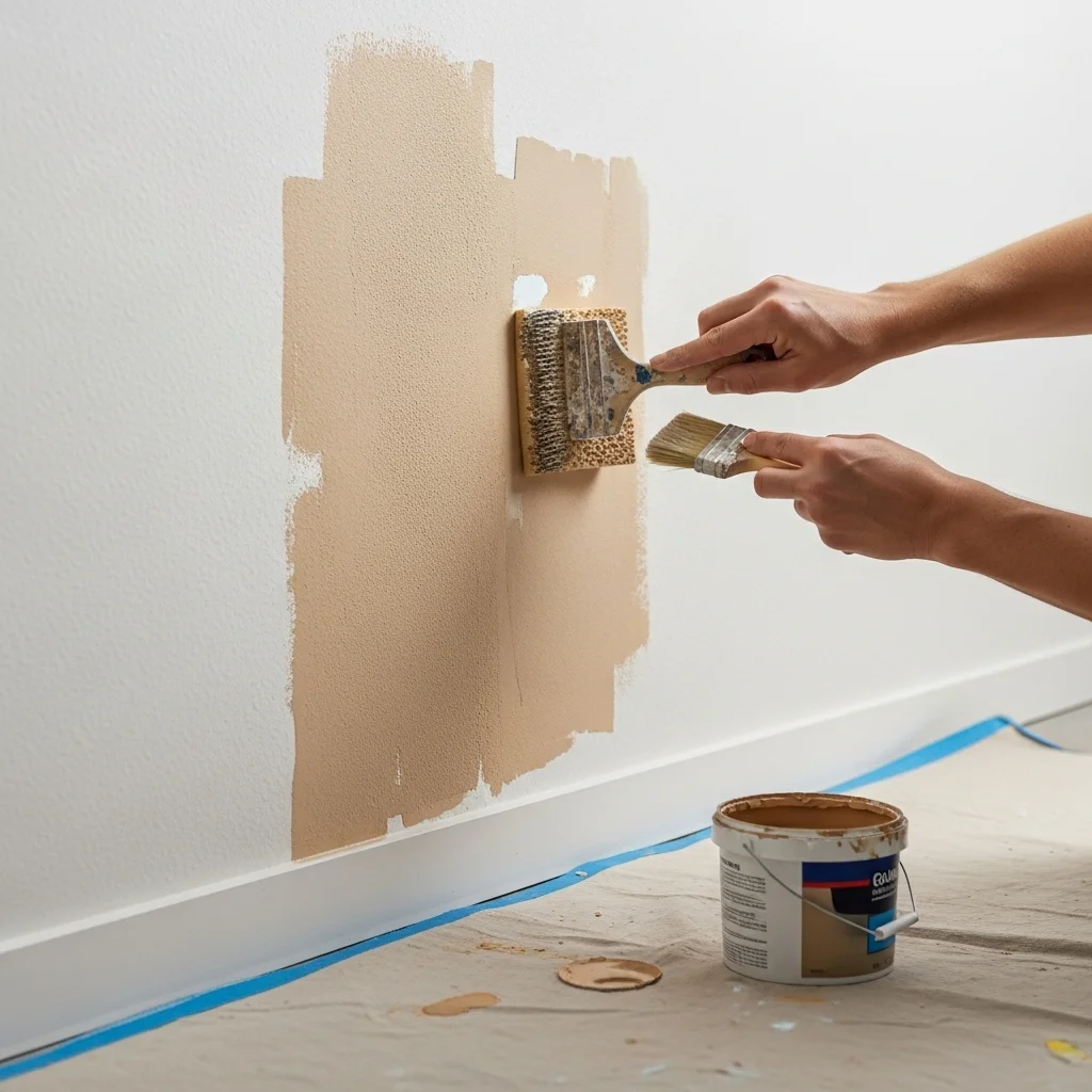 Match the Texture of the Wall if Necessary