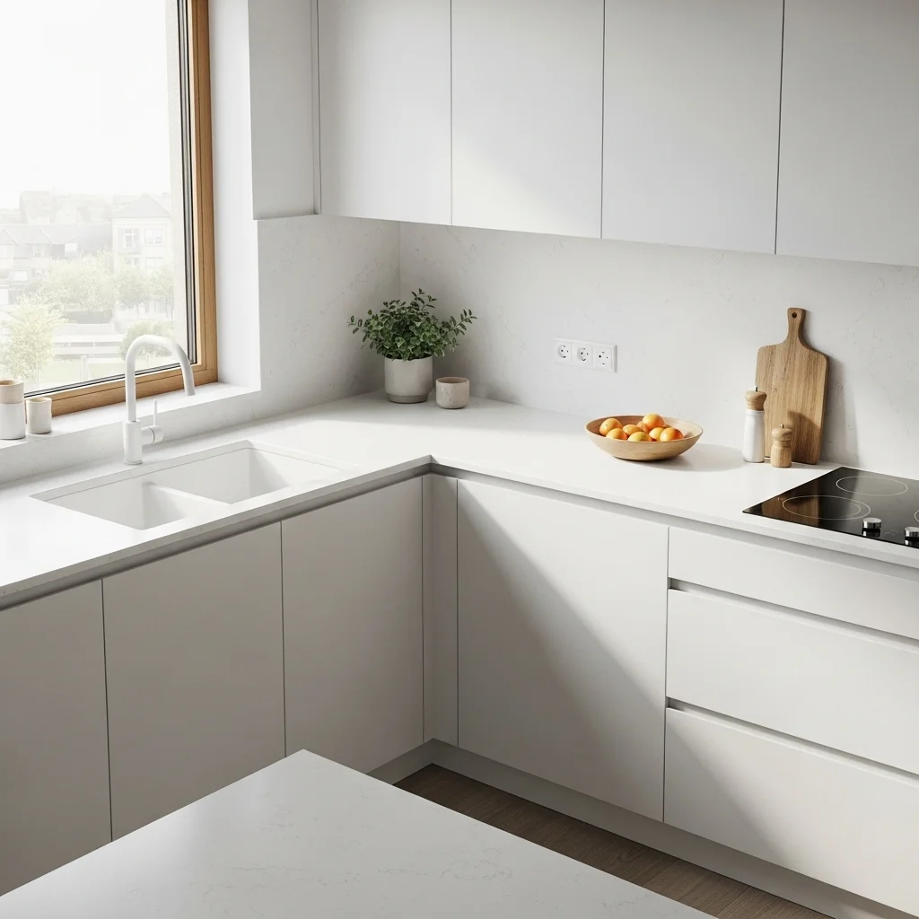  Matte White Quartz for a Minimalist Look