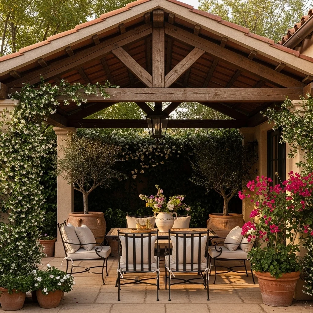 Mediterranean Terracotta Gabled Haven