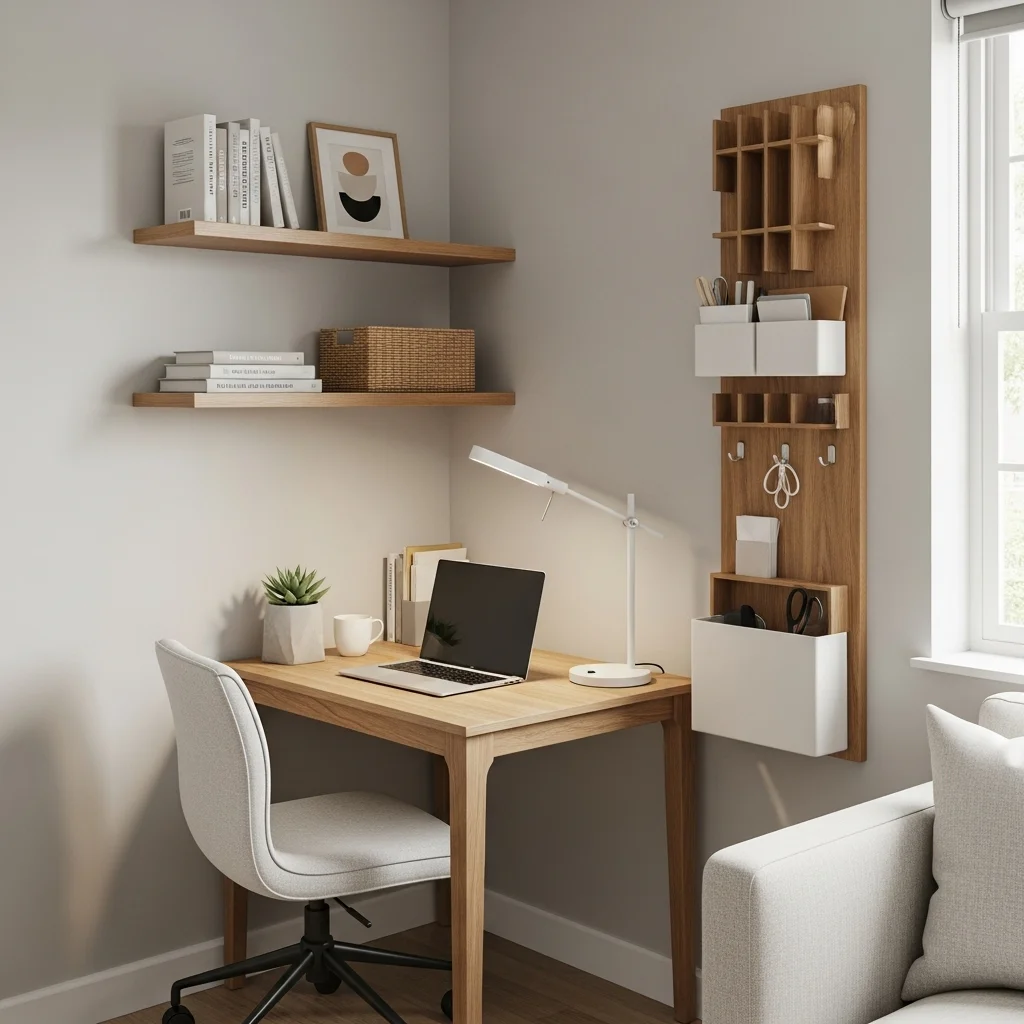 Mini Home Office Corner
