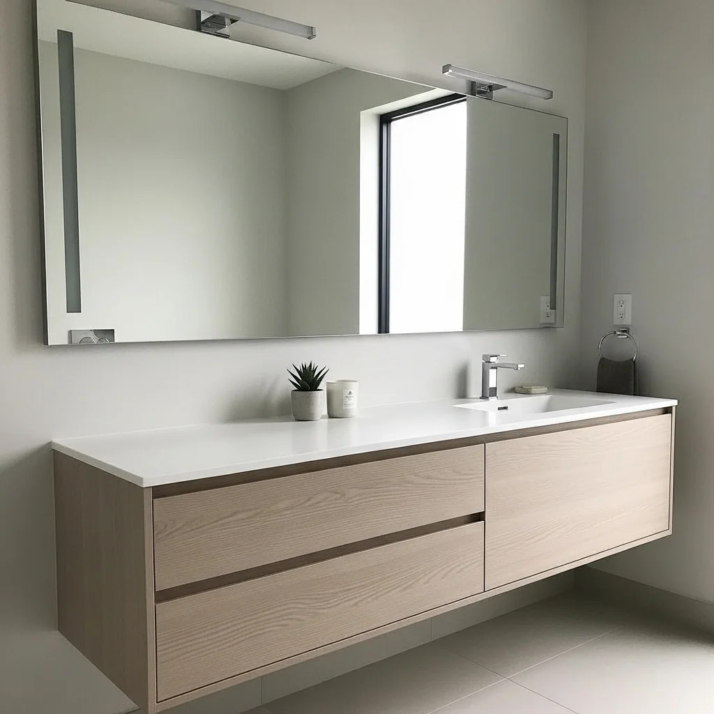  Minimalist Floating Vanity