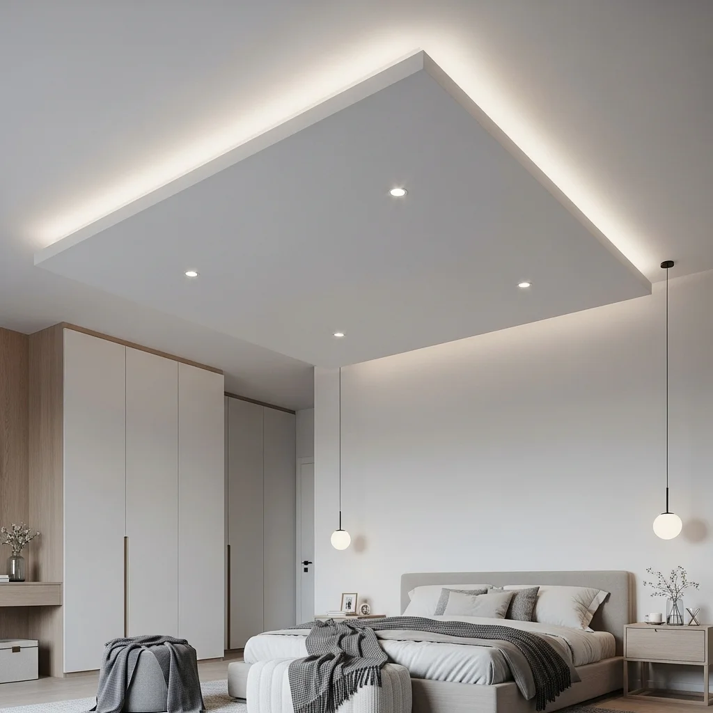 Minimalist Gypsum False Ceiling