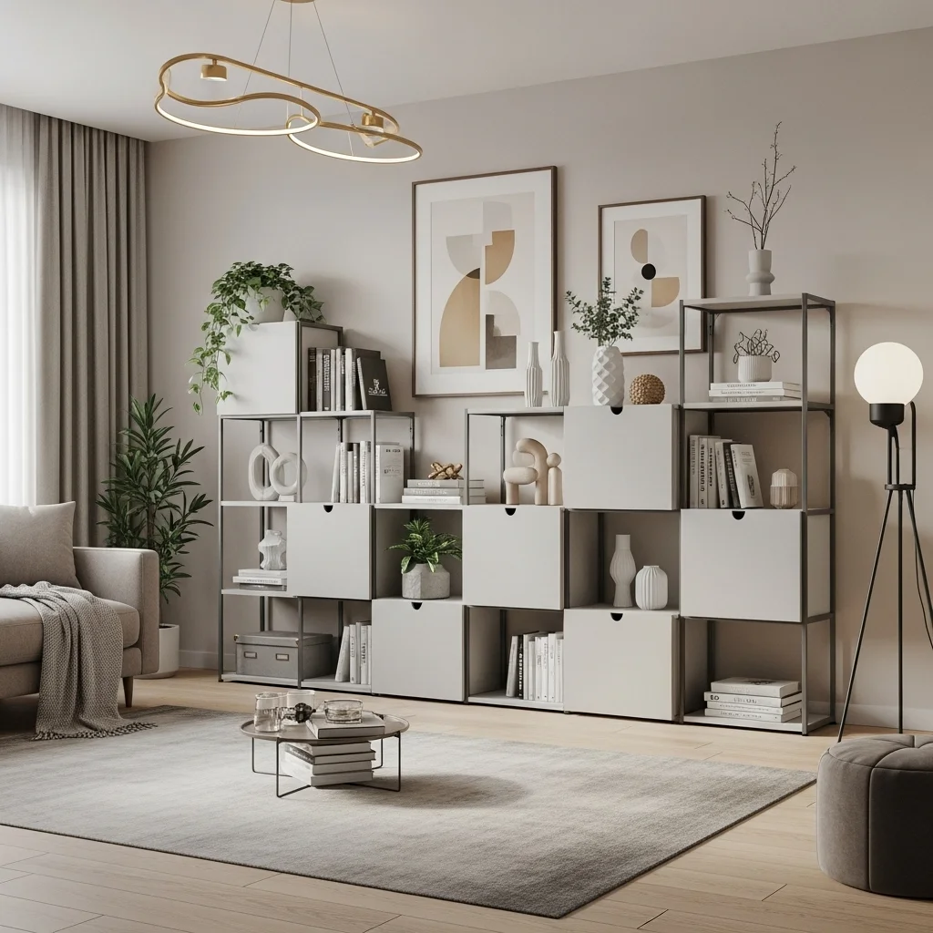  Modular Bookshelf System