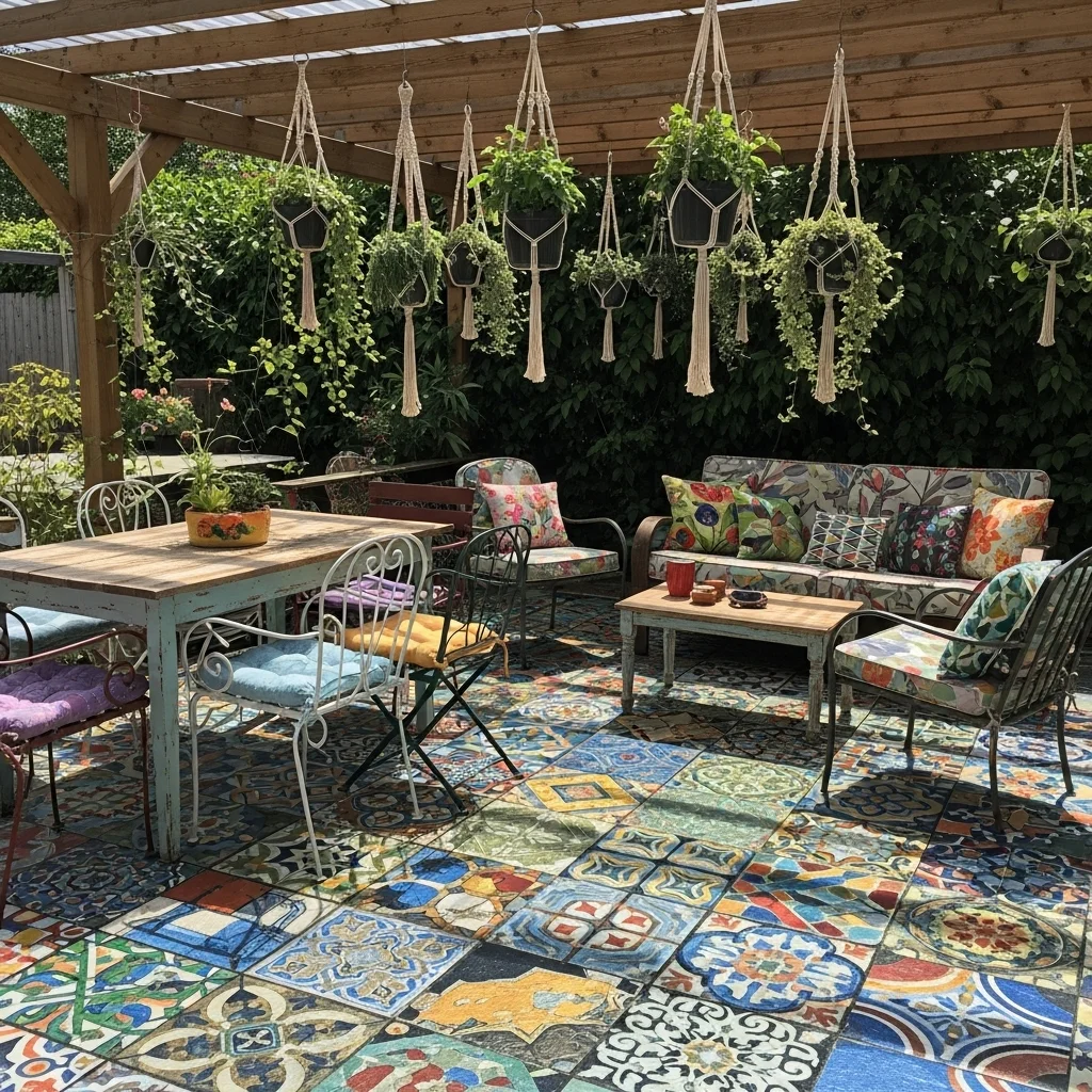 Mosaic-Inspired Paint for Artistic Detail