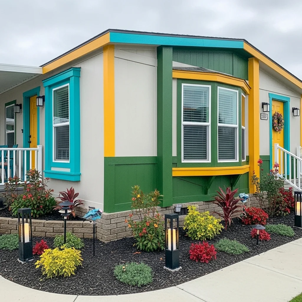 Multi-Color Exterior Trim for Personality