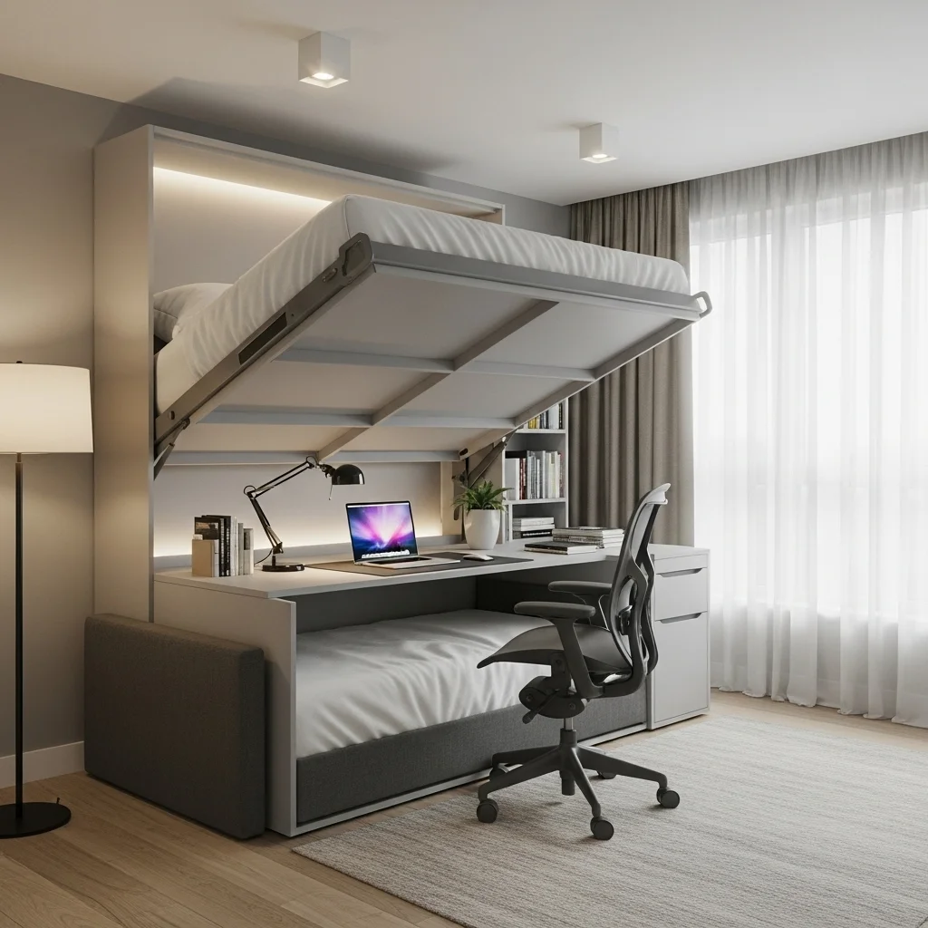 Murphy Bed Desk Transformer