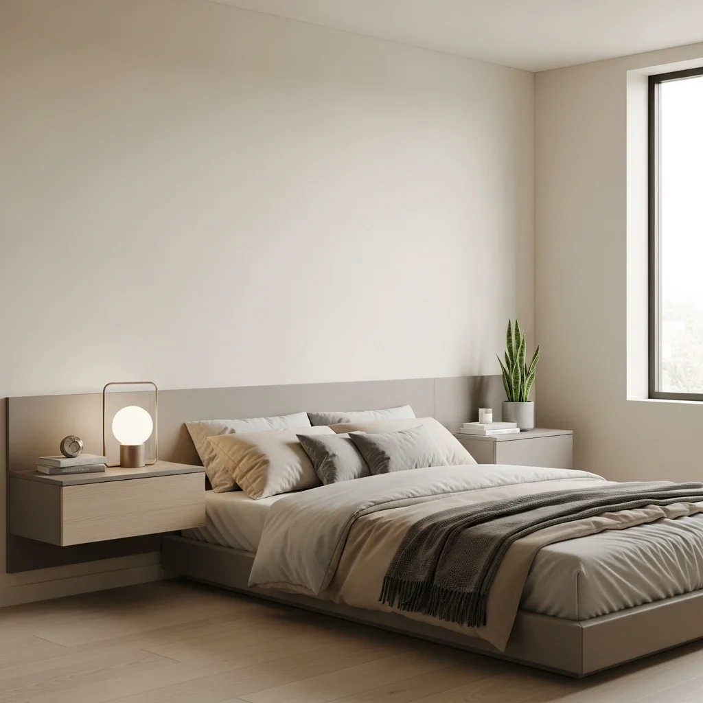  Neutral Palette Wall-Mounted Nightstands