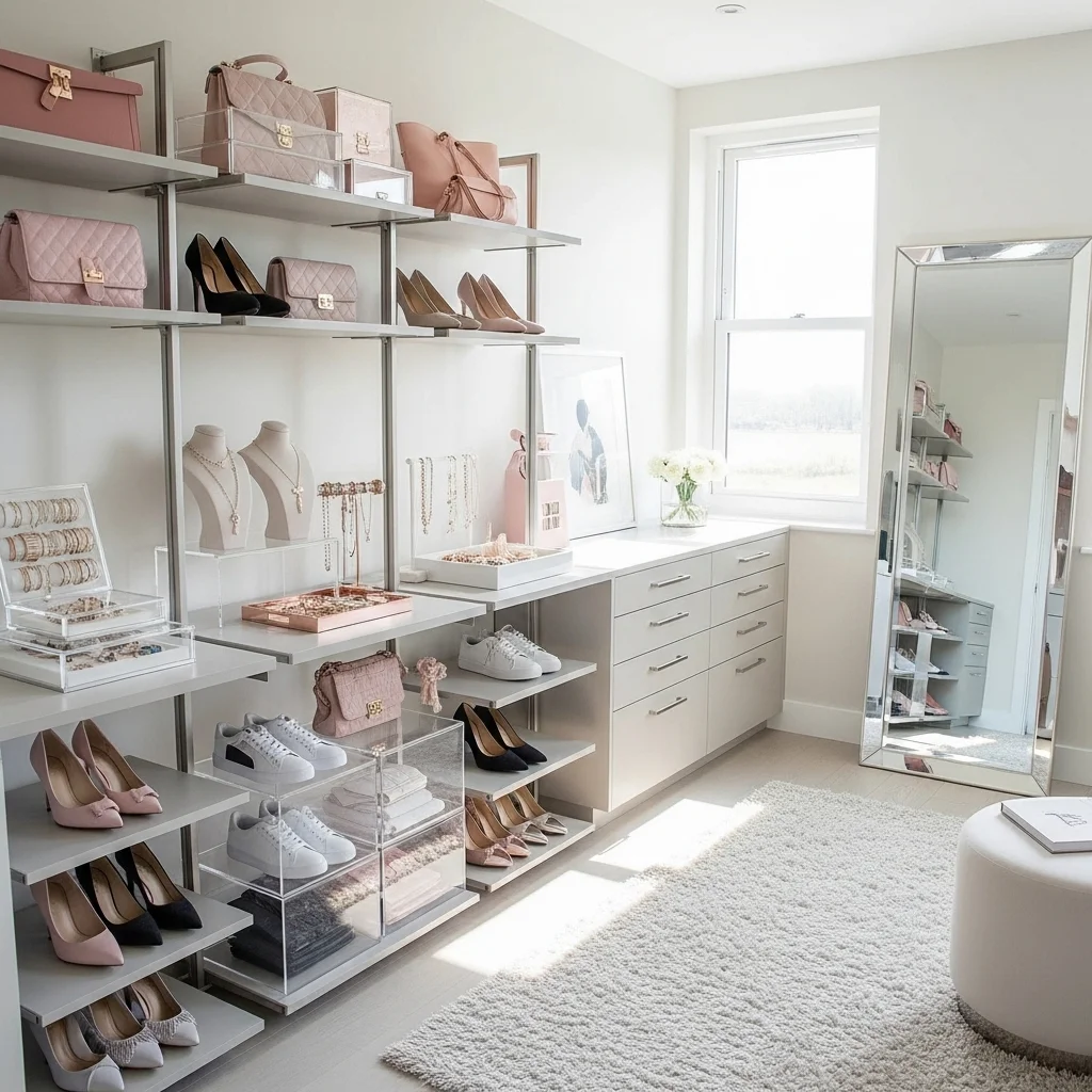 Open Shelving for Easy Access