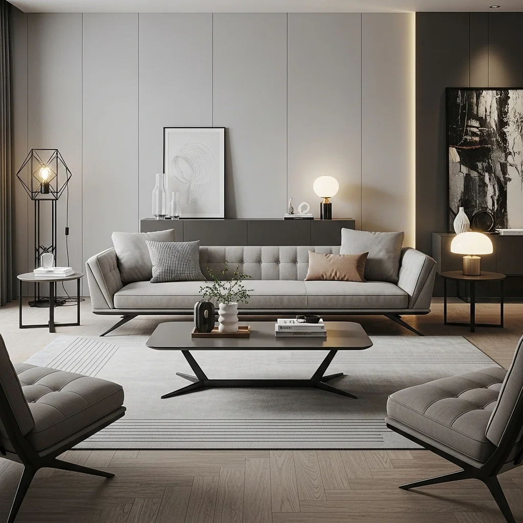 Opt for Sleek Furniture with Clean Lines