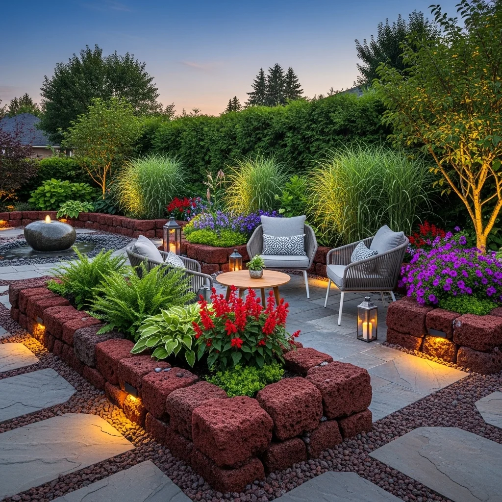 Outdoor Seating Area Borders