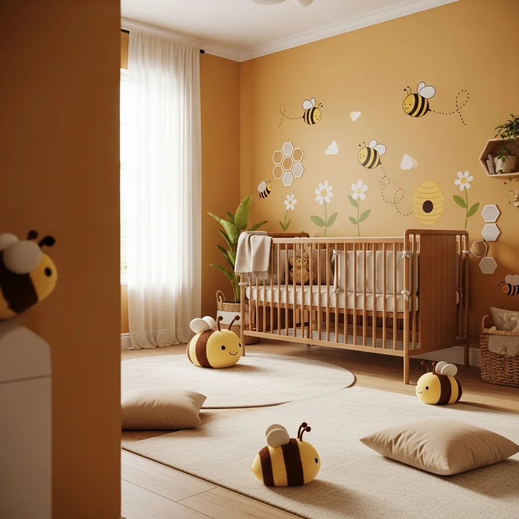  Paint the Nursery in Soft Honey Tones