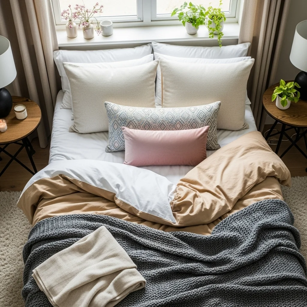 . Personalize Your Bed With Textures and Layers You Love