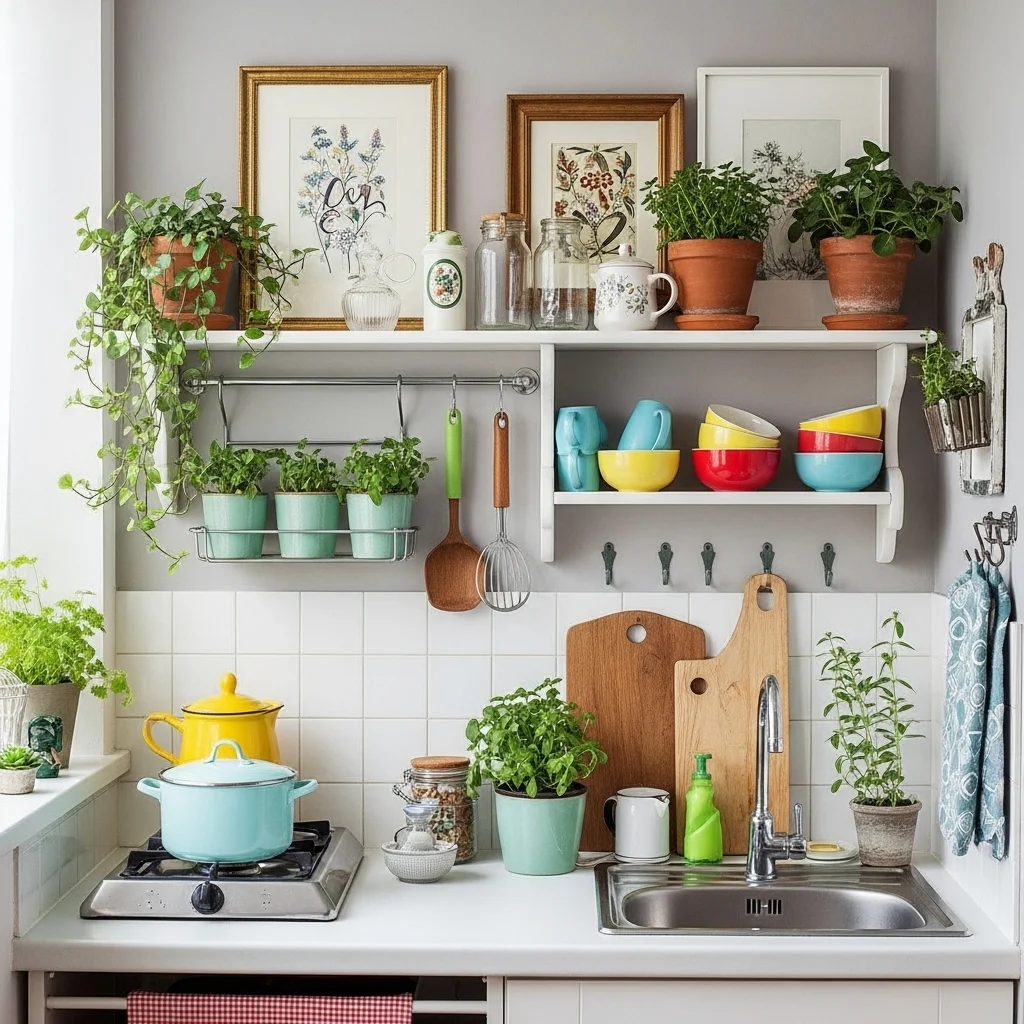  Personalize with Décor and Greenery