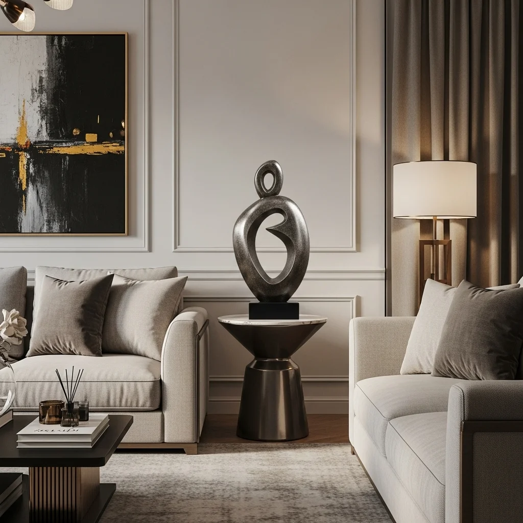 . Place a Sculptural Piece