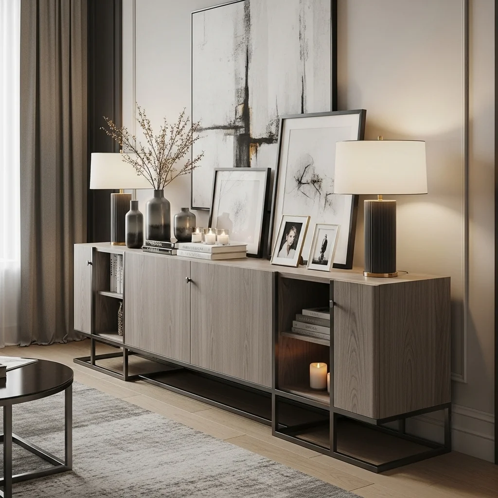 Place a Sideboard or Cabinet