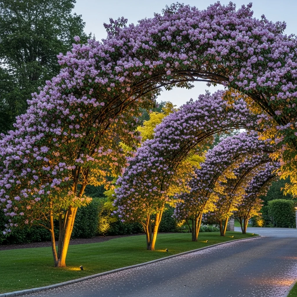 Plant a Row of Ornamental Trees