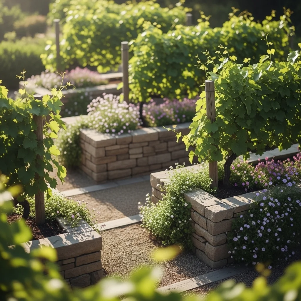  Raised Vine Planters