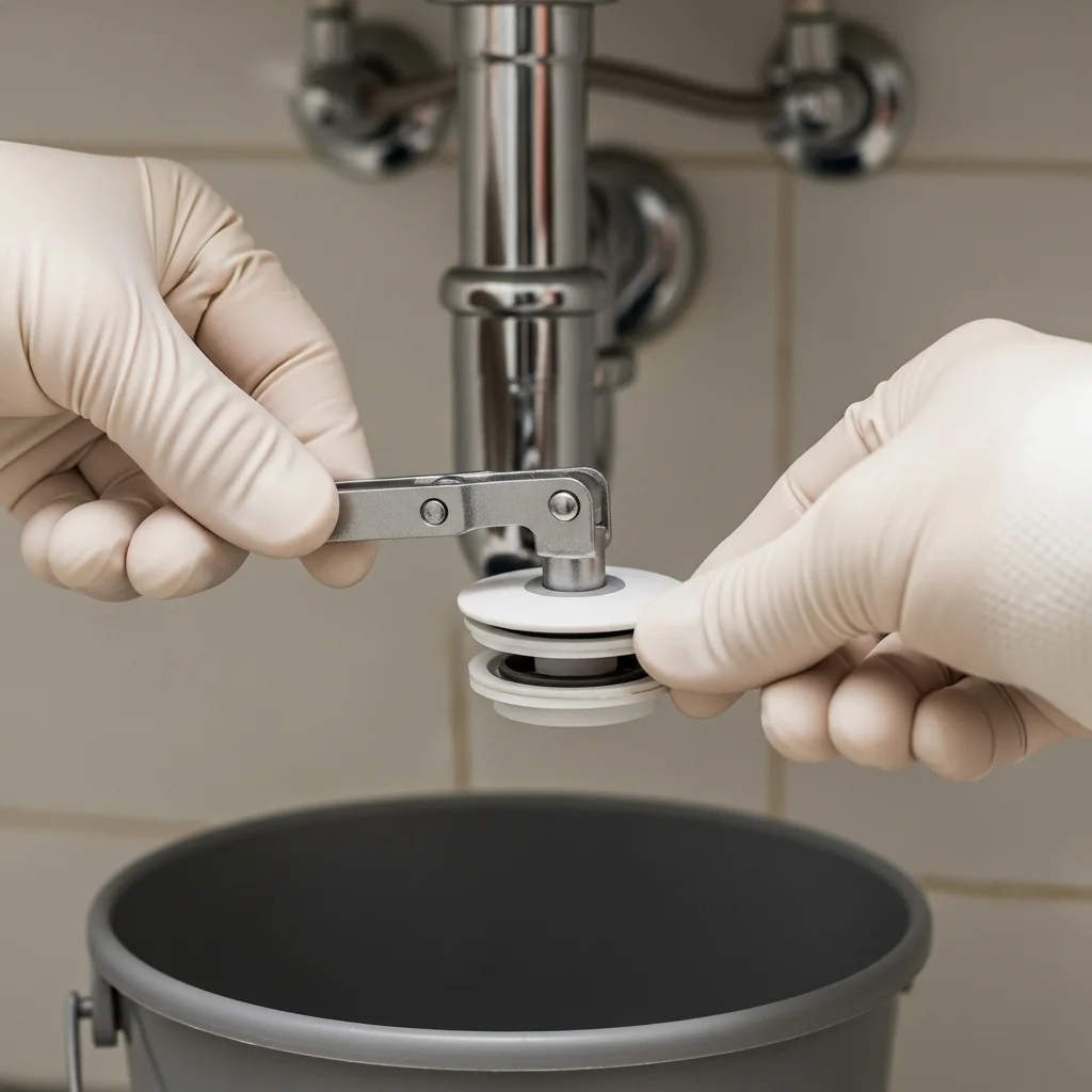  Remove the Sink Stopper