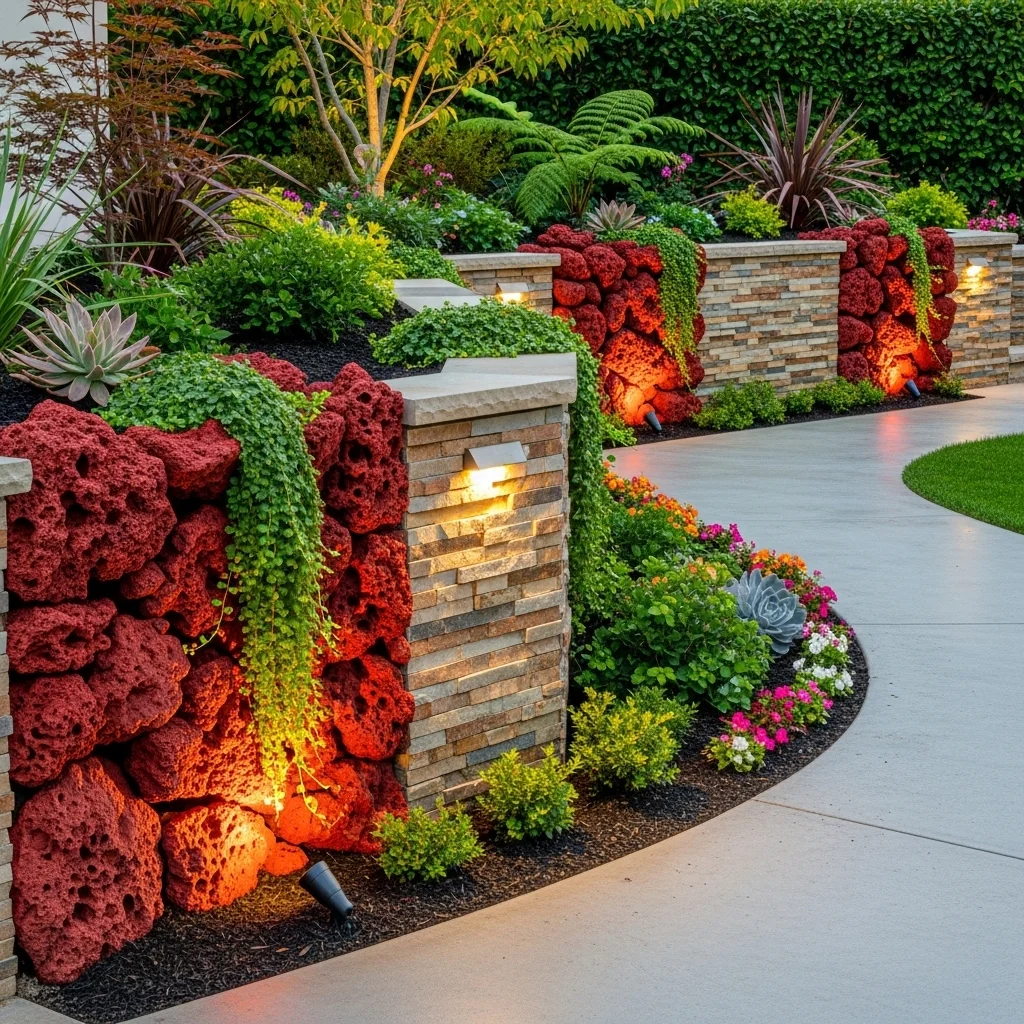 Retaining Wall Accents