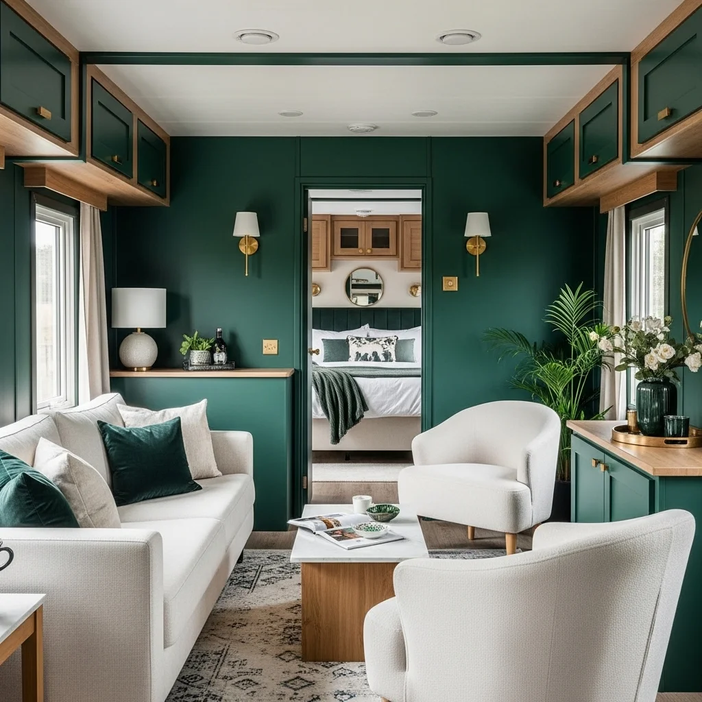  Rich Forest Green for High-Contrast Drama