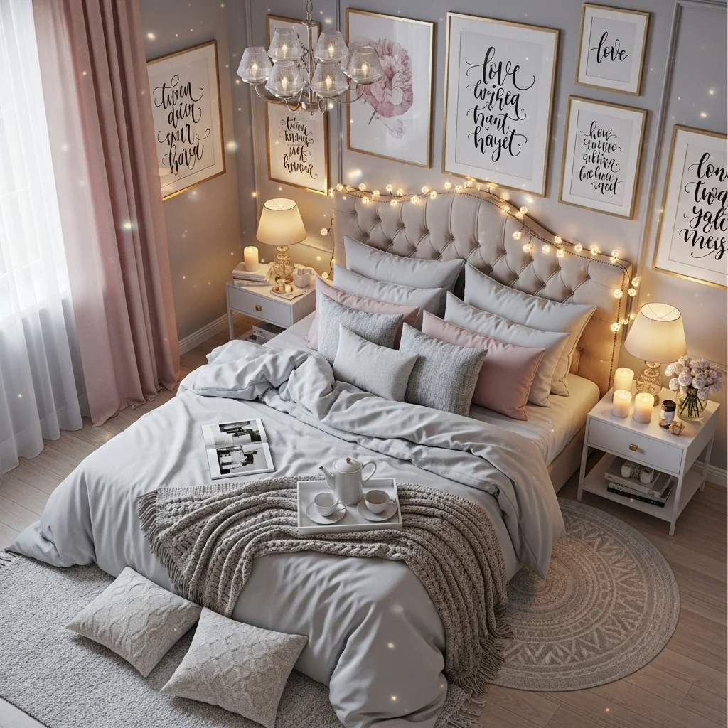 Romantic Artwork and Love Quotes