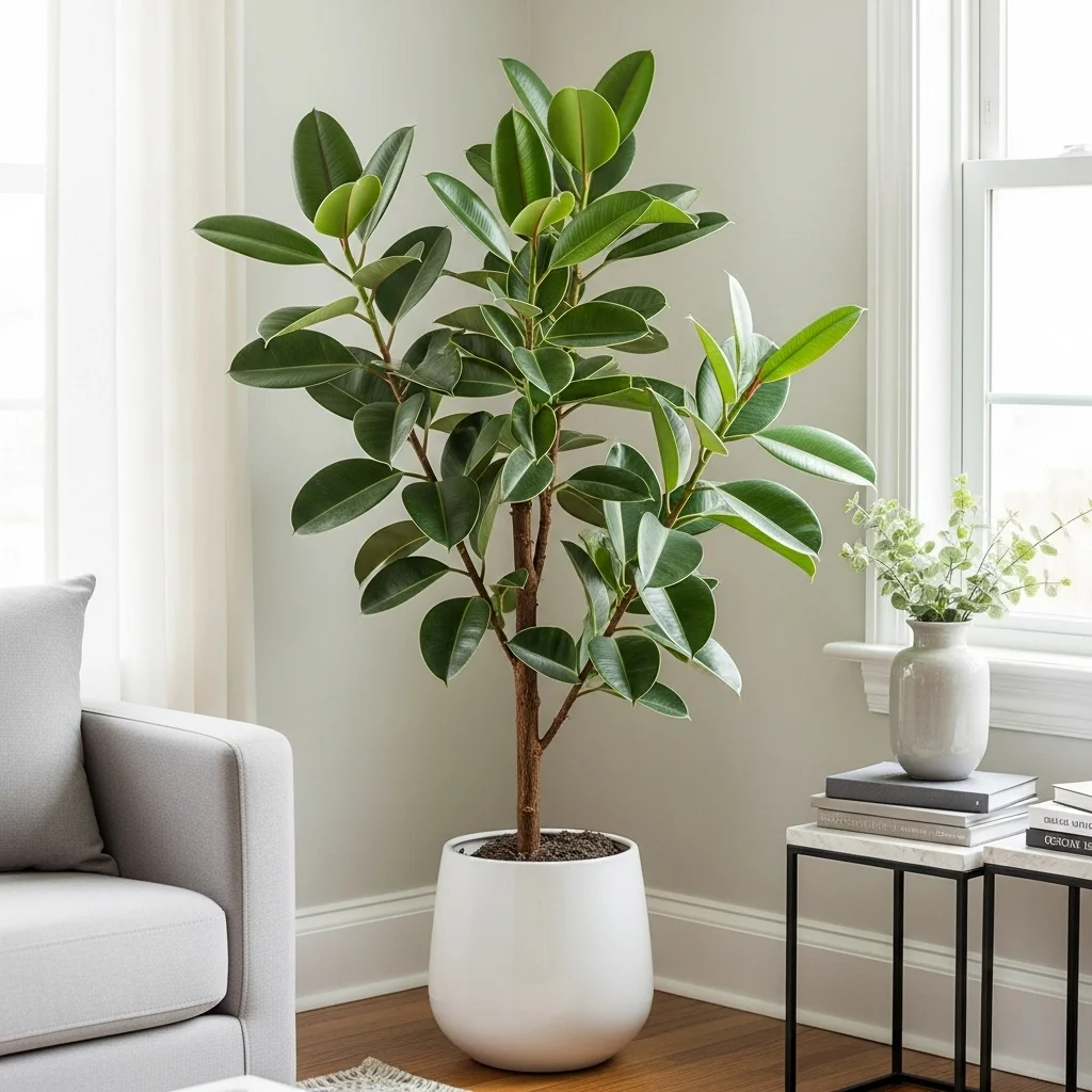 Rubber Plant (Ficus elastica)