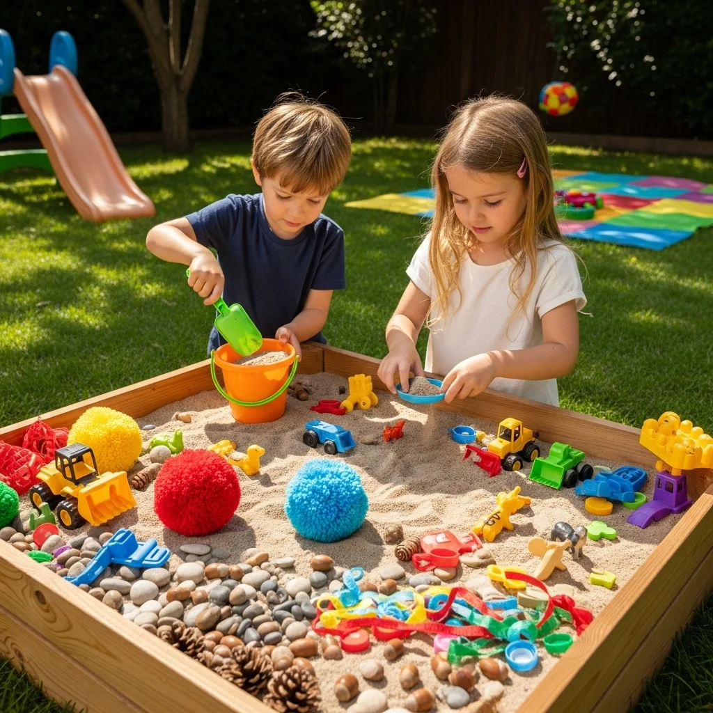 . Sensory Bin Sandbox