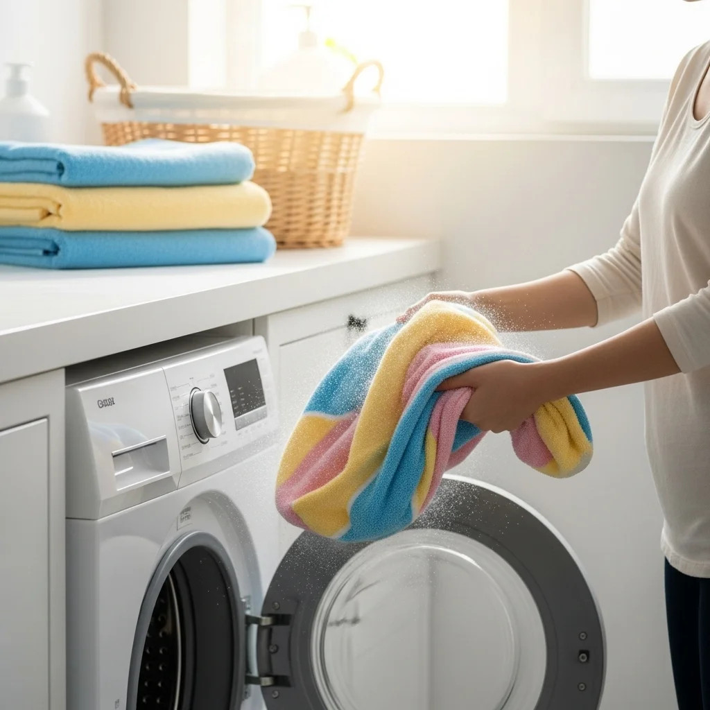  Shake Out Towels Before Washing