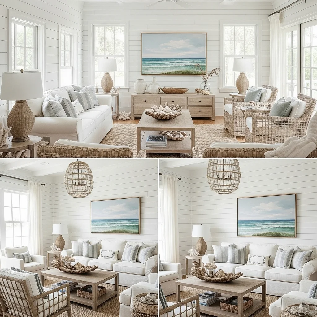  Shiplap Wood Paneling for a Coastal Vibe