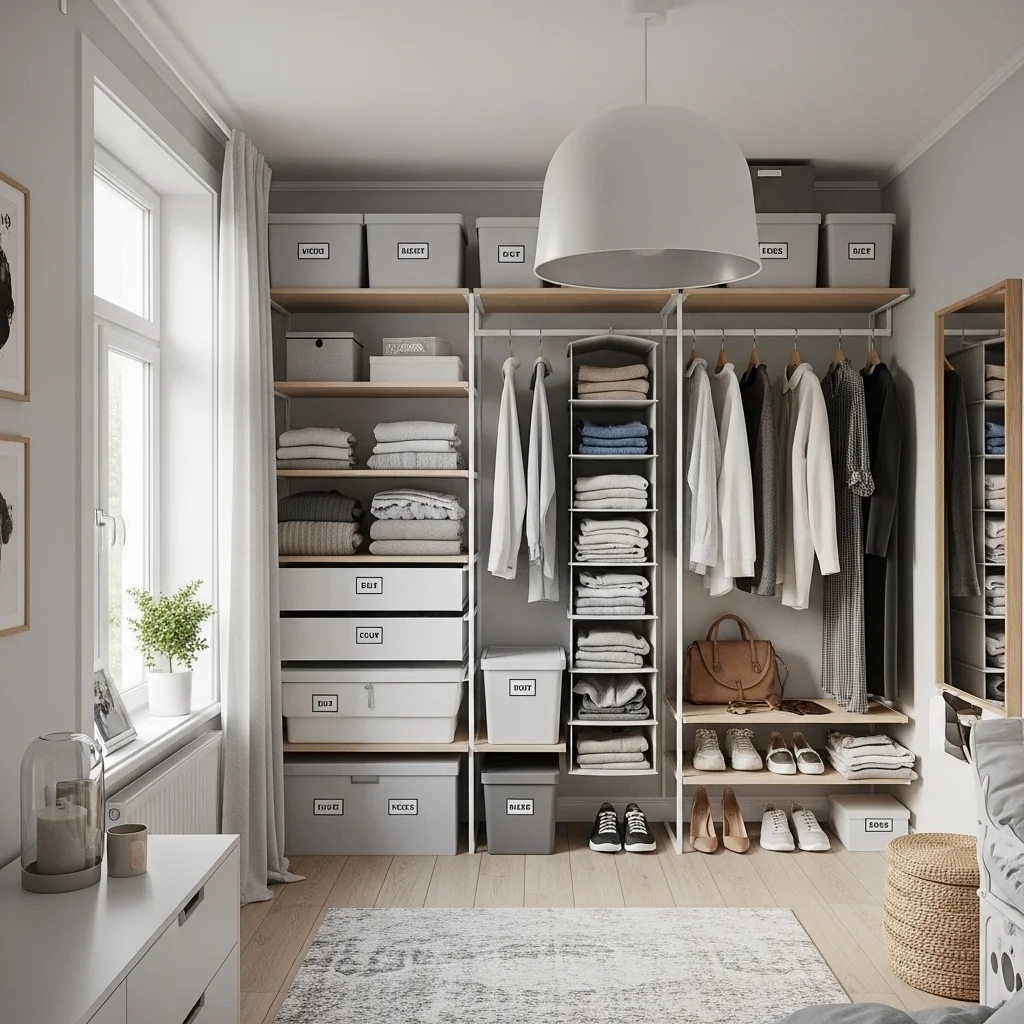 Smart Closet Organization