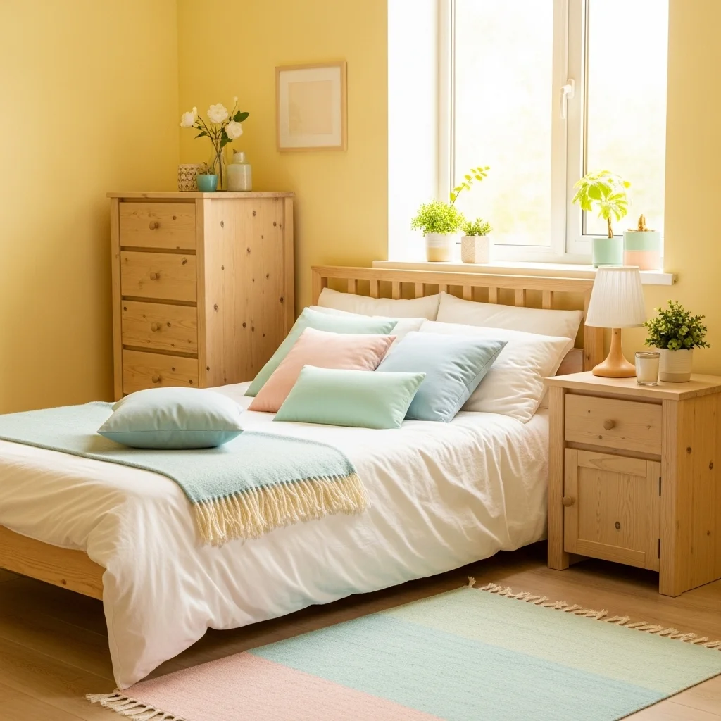 Soft Butter Yellow Walls