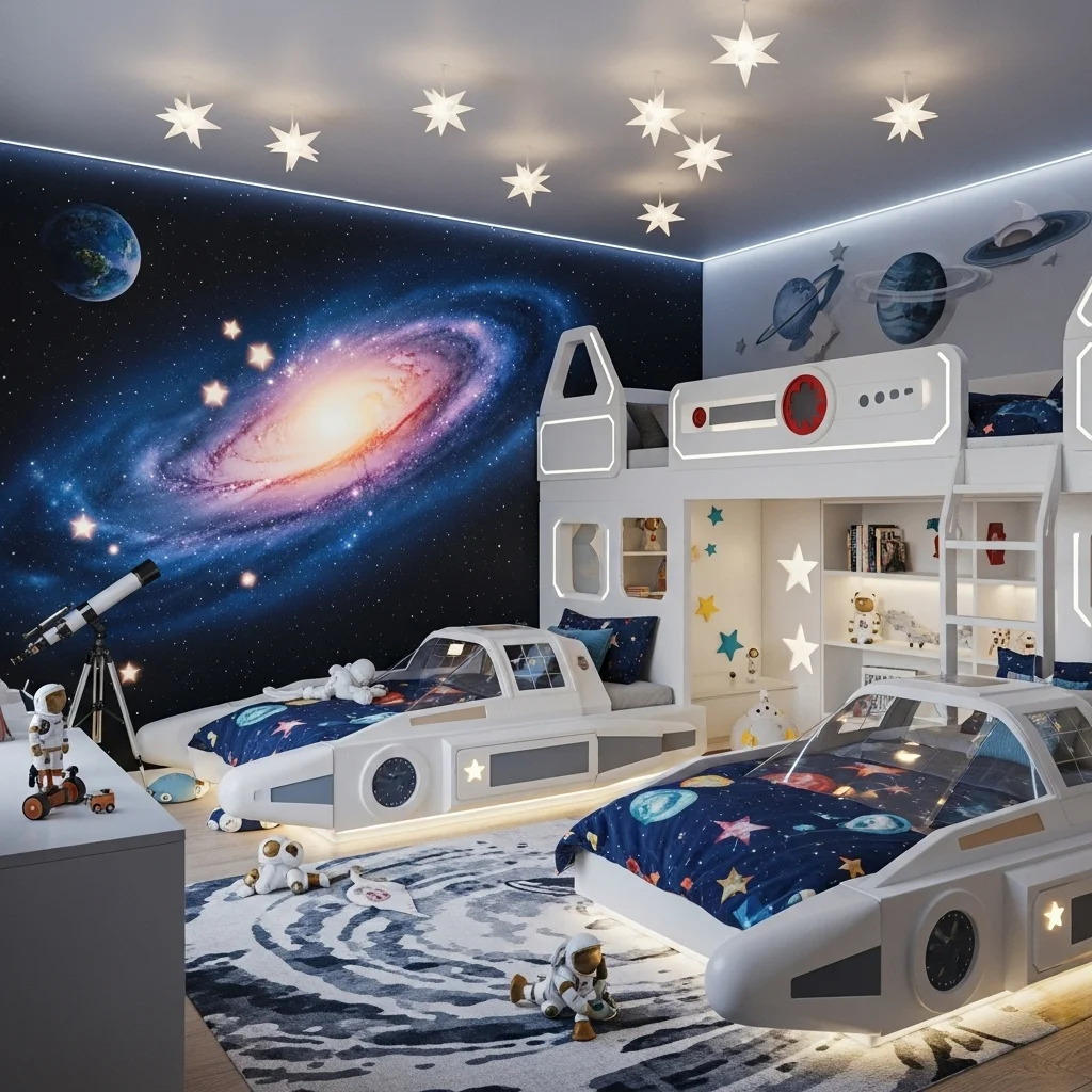  Space Explorer Galaxy Glow